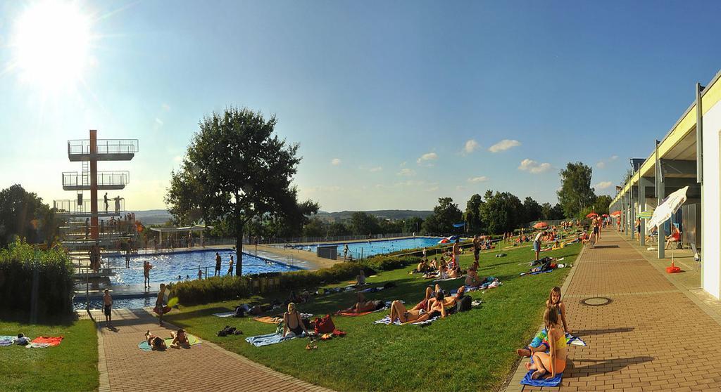 Aparthotel Donaustern Asbach-Baumenheim Luaran gambar